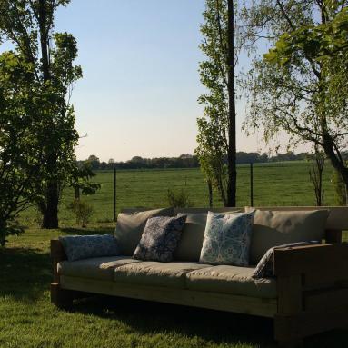 canapé de jardin